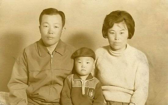김재원 국회의원 어린시절 가족 사진