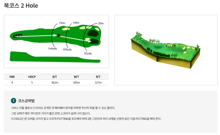 통도파인이스트 컨트리클럽 북코스 2