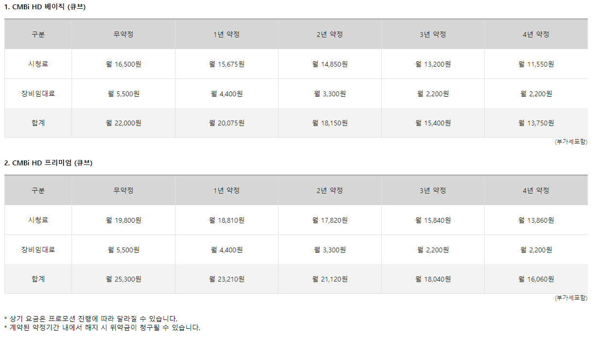  대전 CMB 인터넷 설치 및 대전 CMB 고객센터 상담 후기 (CMB 인터넷 속도? 설치비? 가격?)