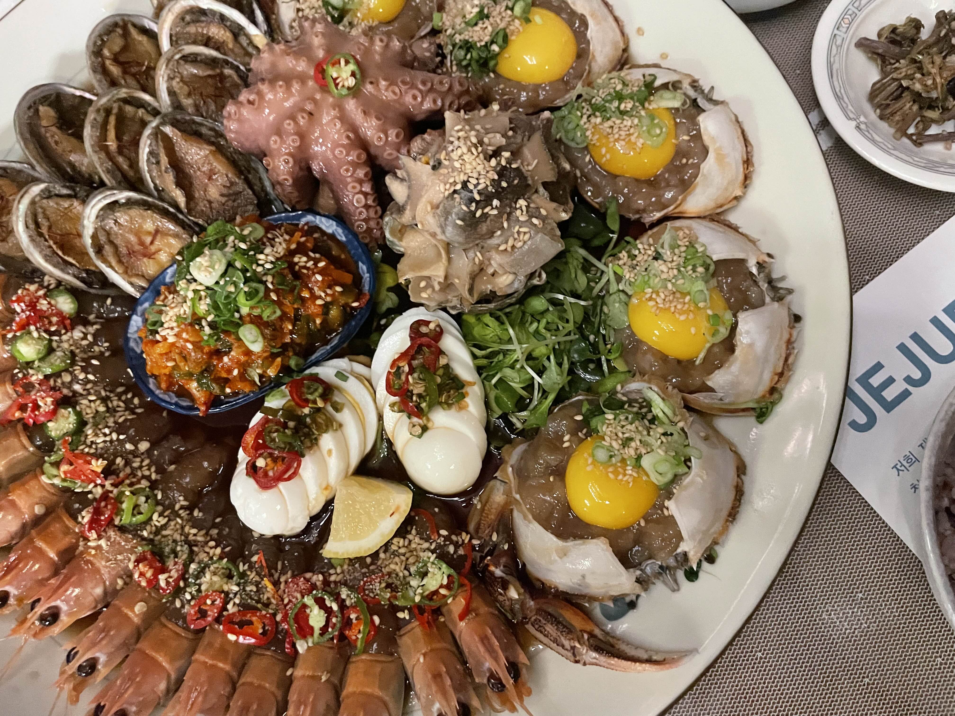  [제주도 제주시] 애월제주다 전복, 문어, 딱새우, 게, 소라, 해물모둠장 맛집 어른들이 좋아할 곳
