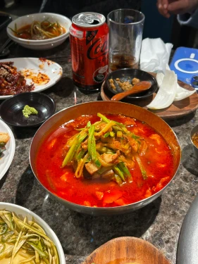 남도돼지촌 전경