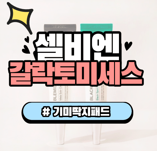 갈락토미세스 효능은? 셀비엔 기미딱지패치 후기! (효능 찾다가 인생패치 찾음!)