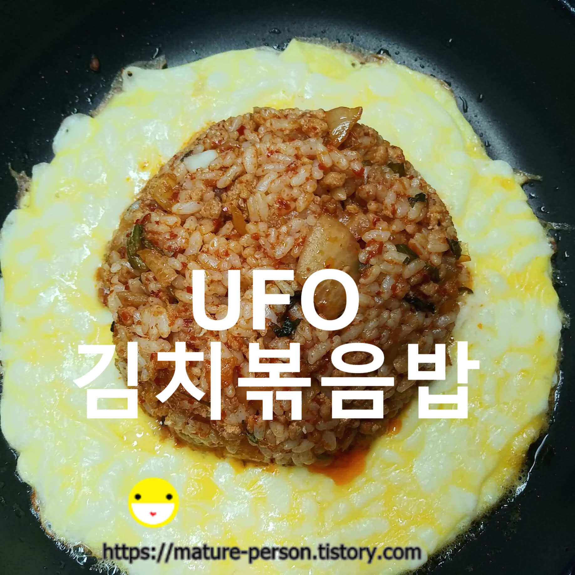  UFO김치볶음밥(집밥백선생 고깃집 김치볶음밥)