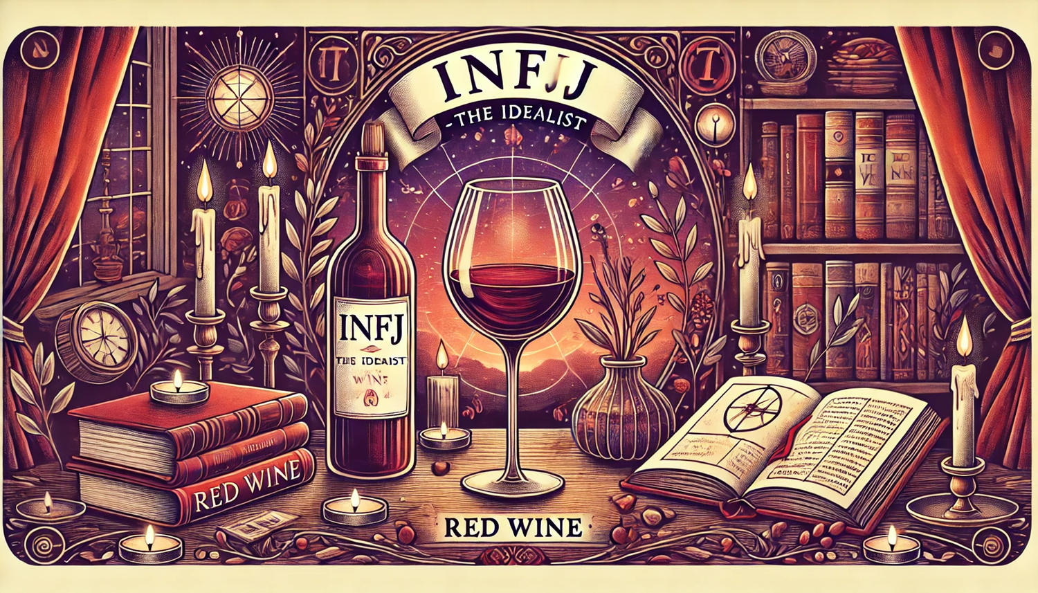 INFJ – 이상주의자, 레드 와인