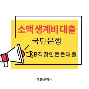 국민은행 KB직장인든든대출