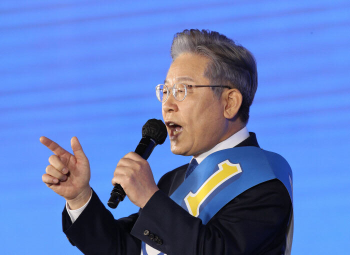  비호감 순위 1위 대선후보 이재명