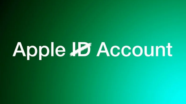 2024년 예정된 Apple ID에서 Apple Account로의 전환(이미지출처-macrumors)