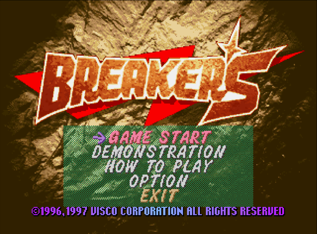  (비스코) 브레이커즈 - ブレイカーズ Breakers (네오지오 CD ネオジオCD Neo Geo CD - iso 파일 다운로드)