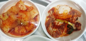 감자보리밥 막장 쌈밥 