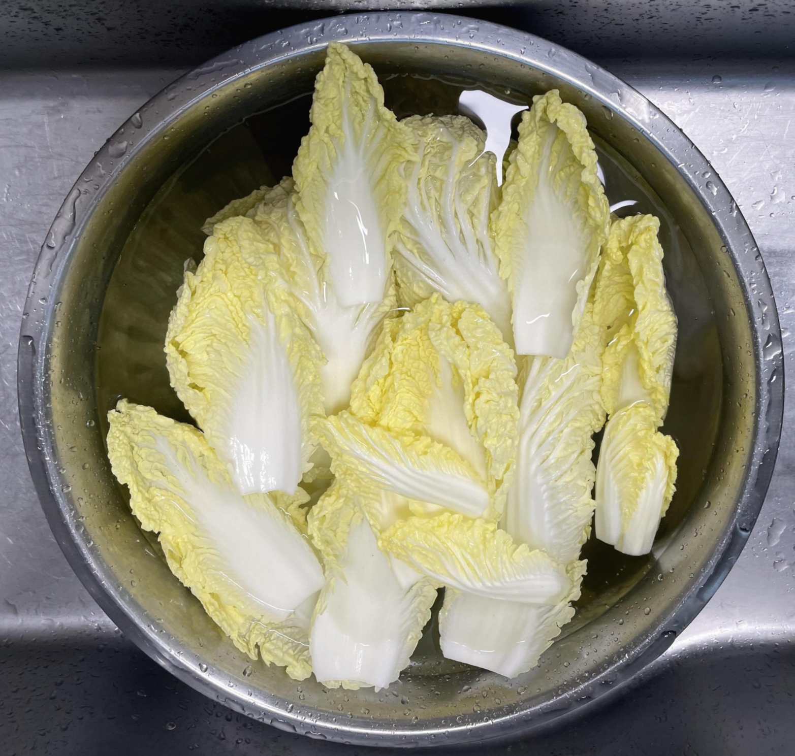  알배추를 이용한 맛있는 겉절이? 막김치?를 만들어 보자