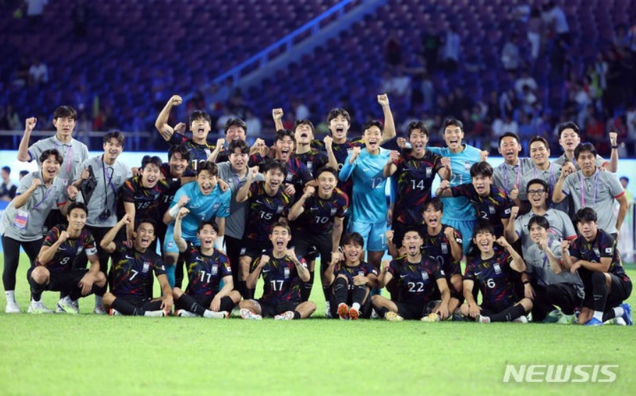 항저우 아시안게임 축구 4강