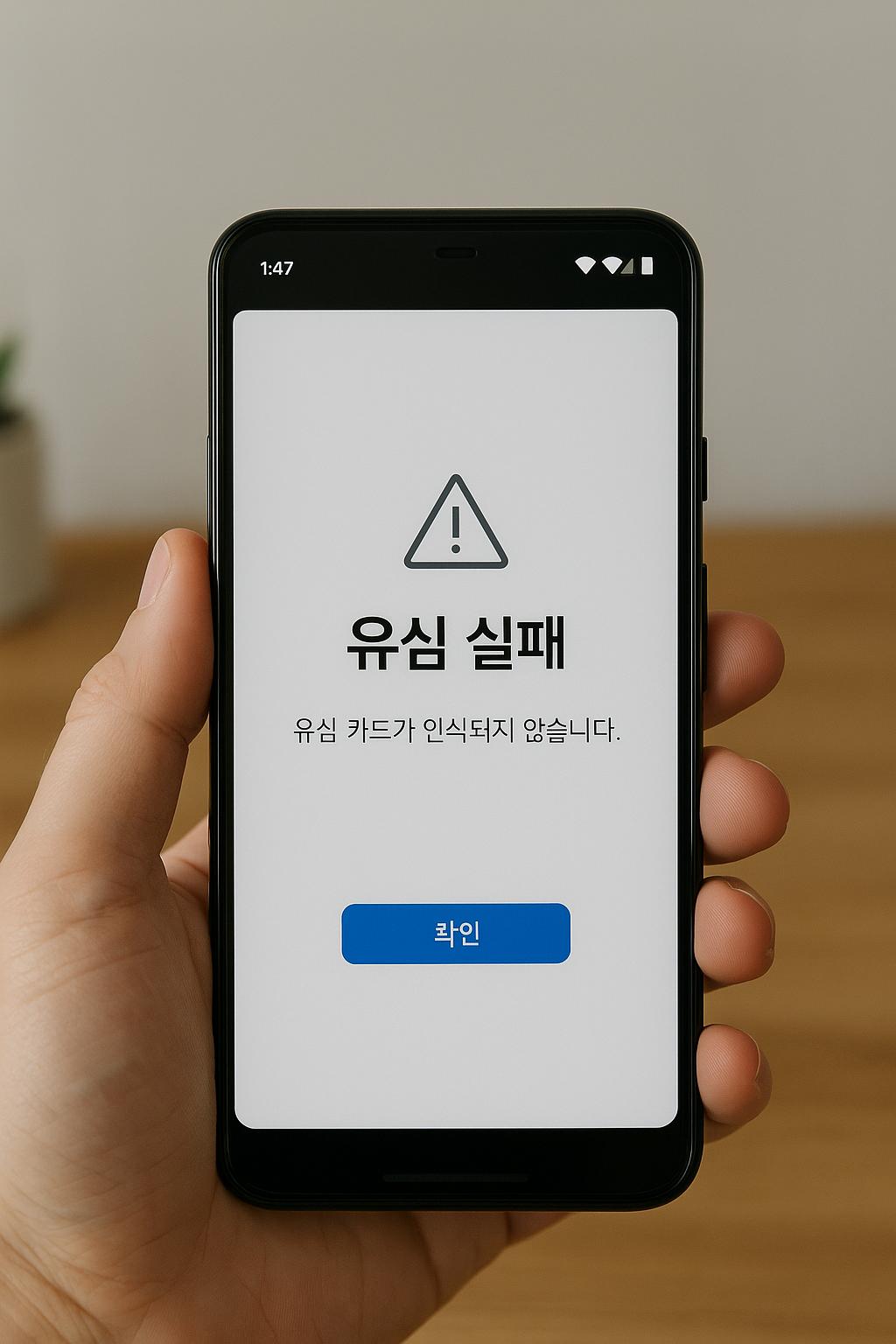 유심 실패