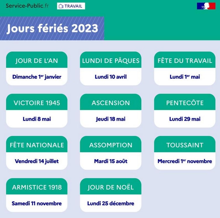 프랑스-2023년-공휴일