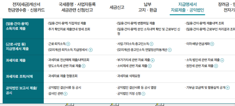 소득자료 제출