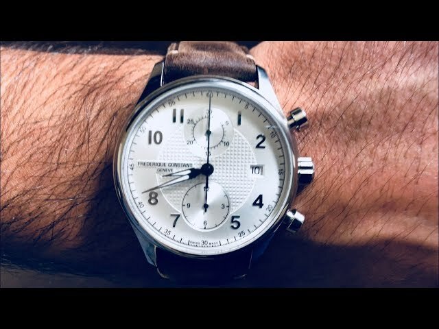  프레드릭 콘스탄트(FREDERIQUE CONSTANT) 런어바웃 크로노그래프 오토메틱! 정장에 잘 어울리는 깔끔한 남자시계! 핫딜!