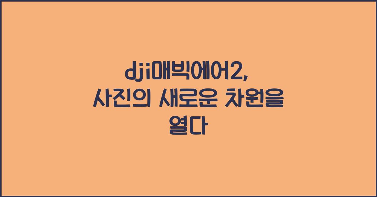 dji매빅에어2