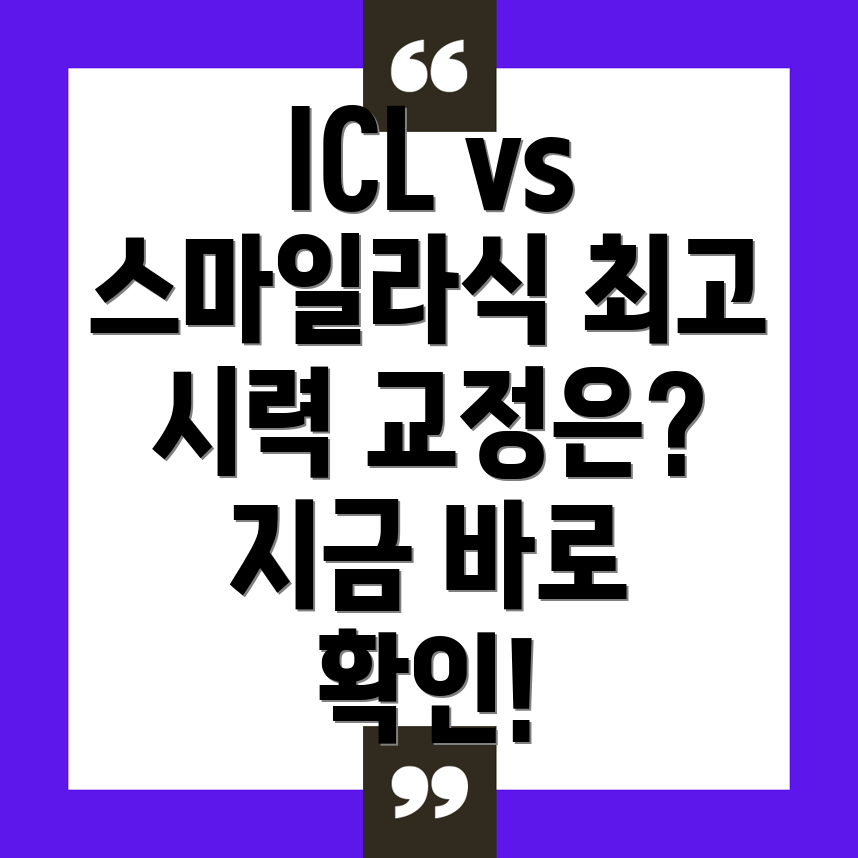 ICL렌즈삽입술