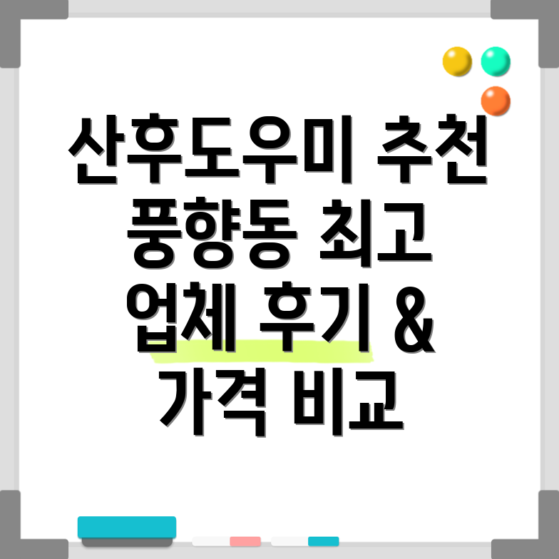 광주 북구 풍향동 산후도우미