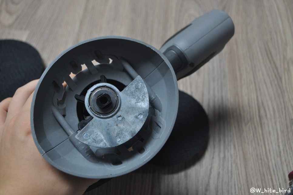 5인치 백업패드 교체하기 이지러스터 광택기 9