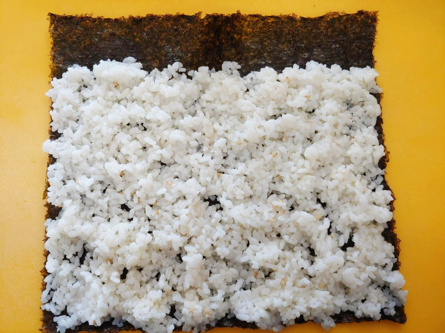 참나물 김밥 만들기