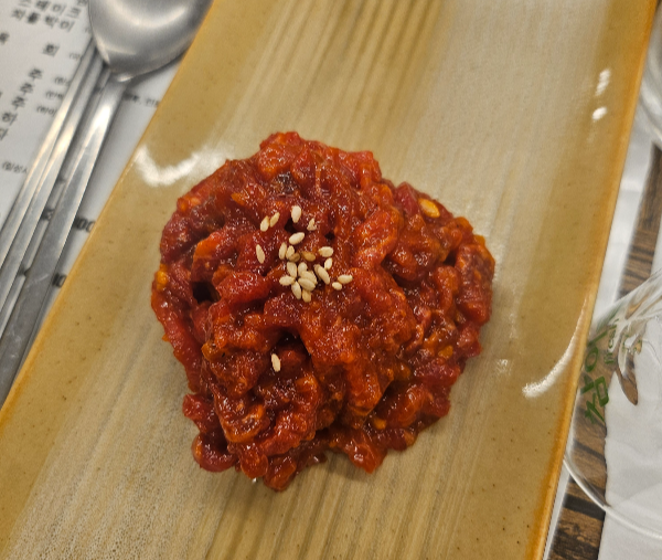 한우가 서비스로 나오는 수목원 한우 맛집 길섶한우