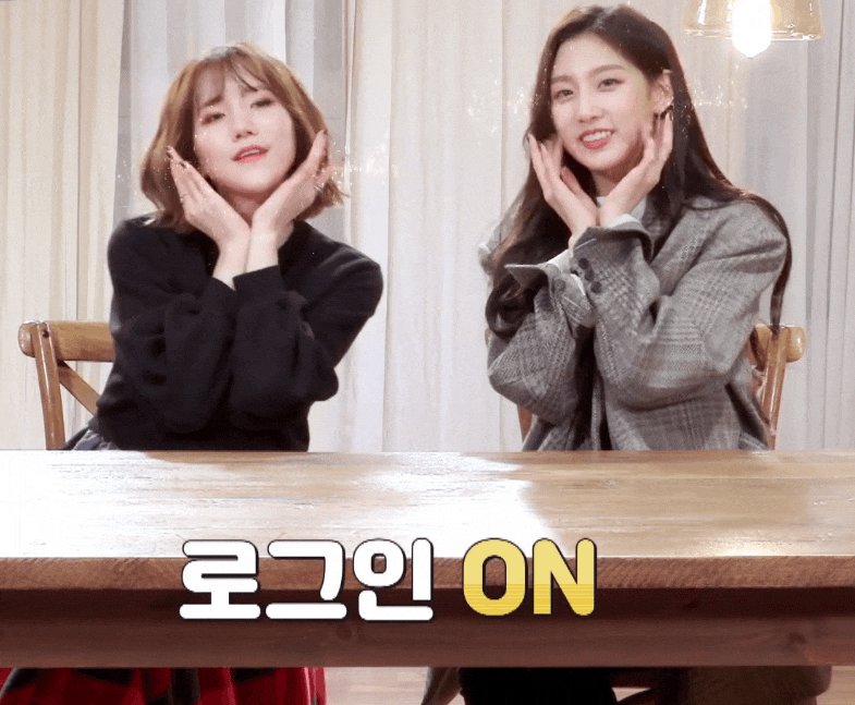  [러블리즈 움짤] 박명은 x 정예인  : 마이 뷰티 텔레비전 (Lovelyz Jin x Yein : My Beauty Television Gif)