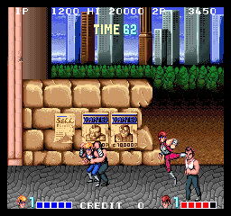  더블 드래곤 - ダブルドラゴン ROM 다운로드 (아케이드 / ARCADE / 마메 / MAME - 롬파일)