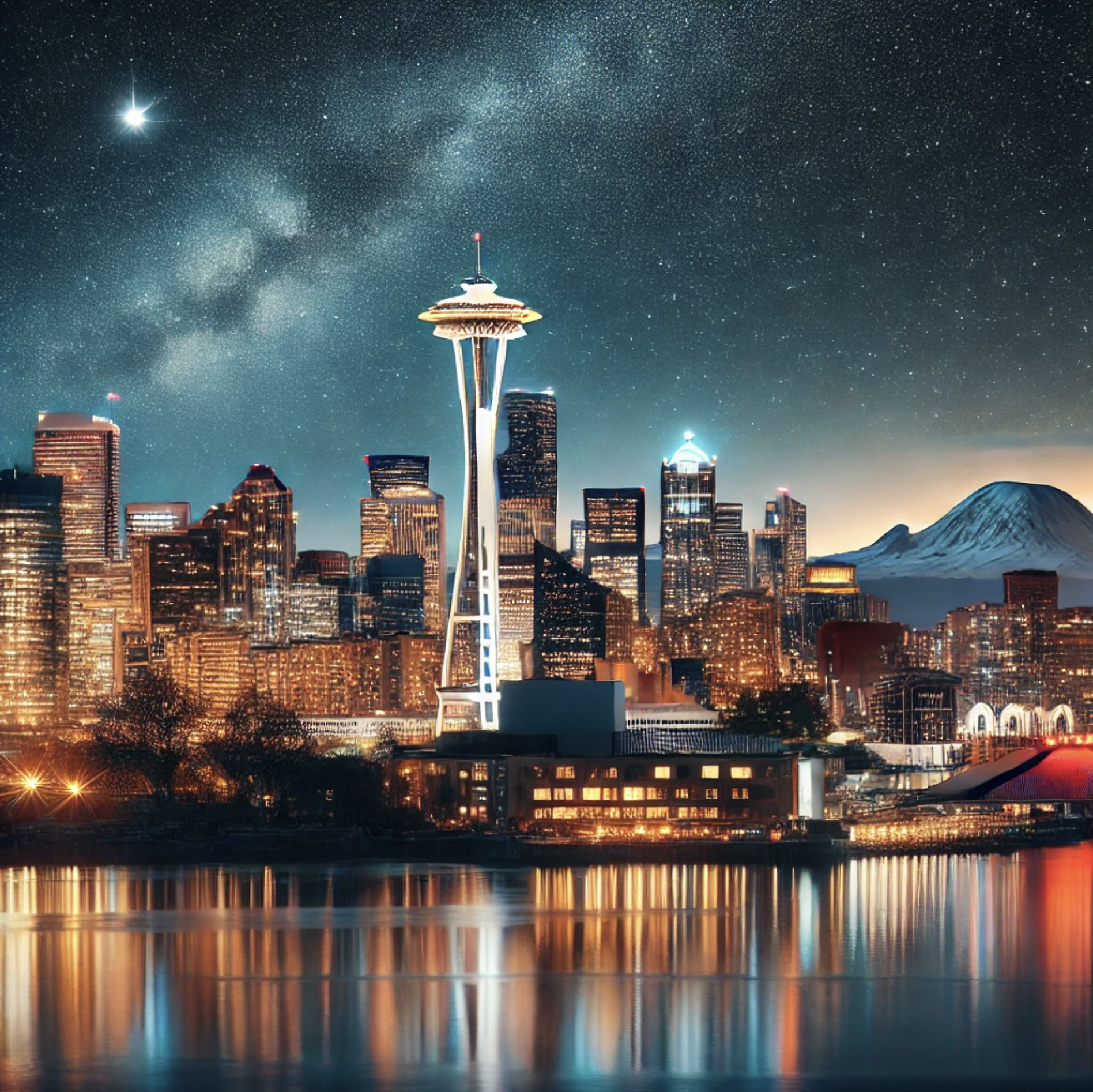 워싱턴 시애틀 스페이스 니들 - Seattle Washington Space needle
