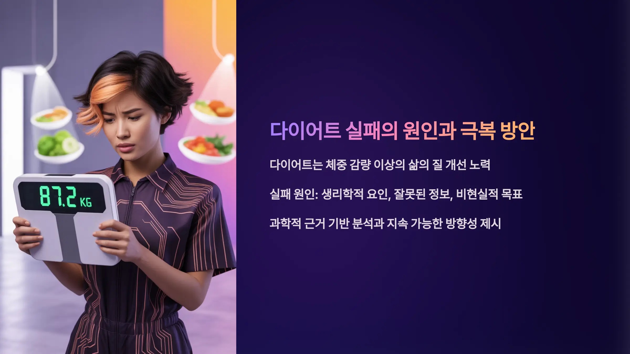 성공적인 다이어트를 위한 실천 방안