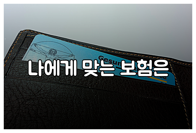 나에게 맞는 보험은