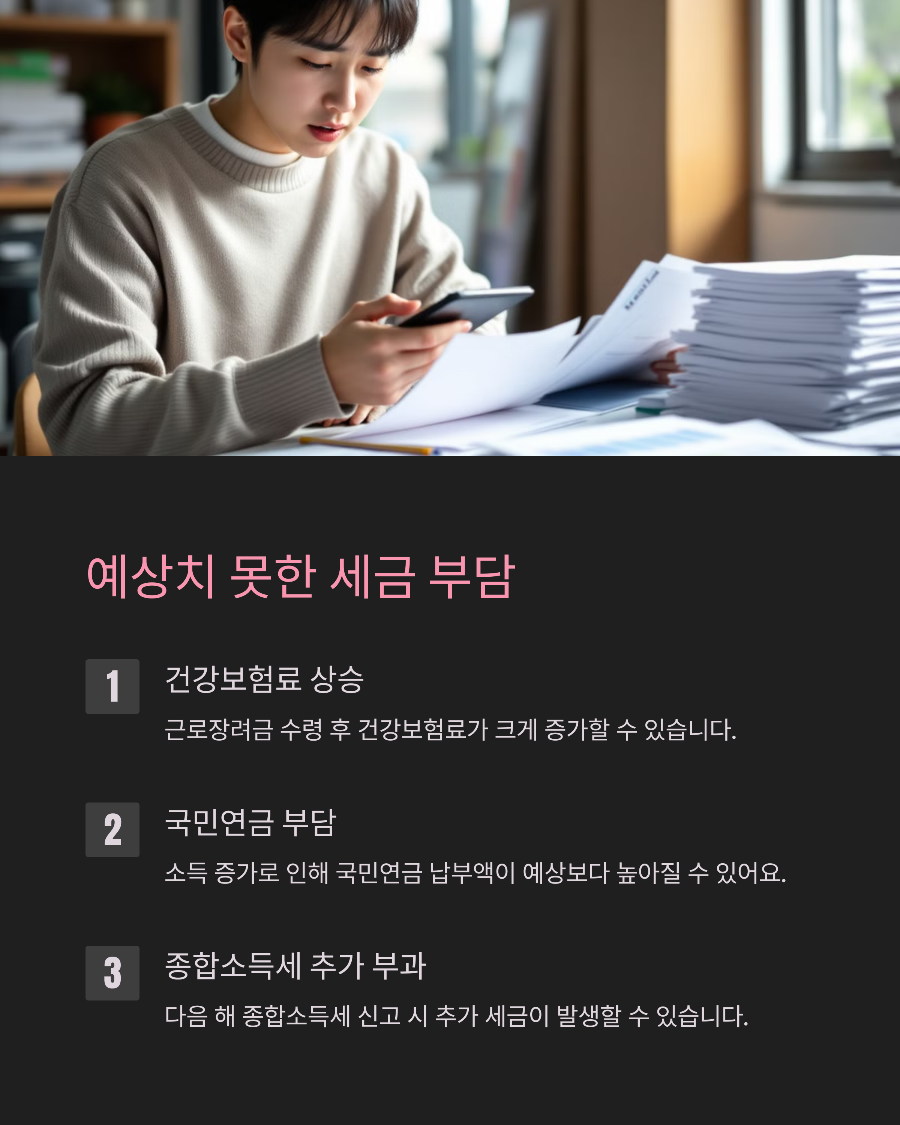 근로장려금이 세금 폭탄으로 변할 수 있다? 꼭 알아야 할 핵심 개념