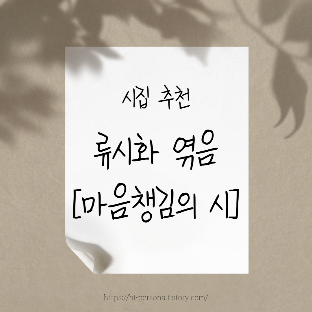  시집 추천, 류시화 / '마음챙김의 시'