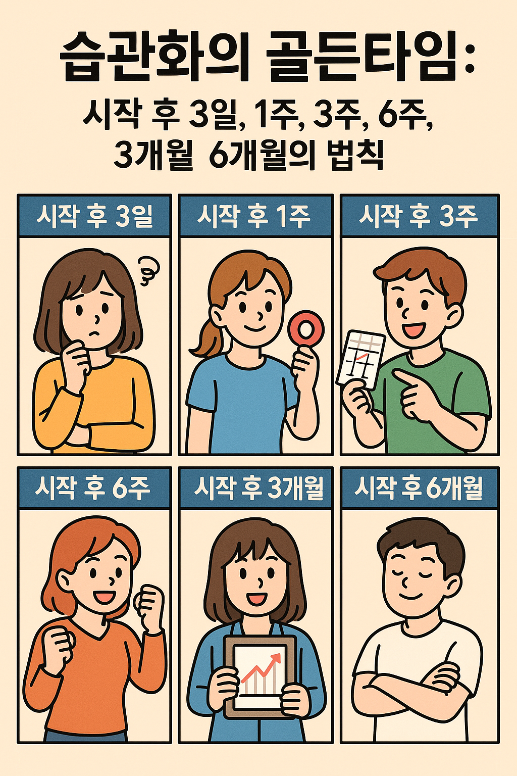 습관화의 골든타임