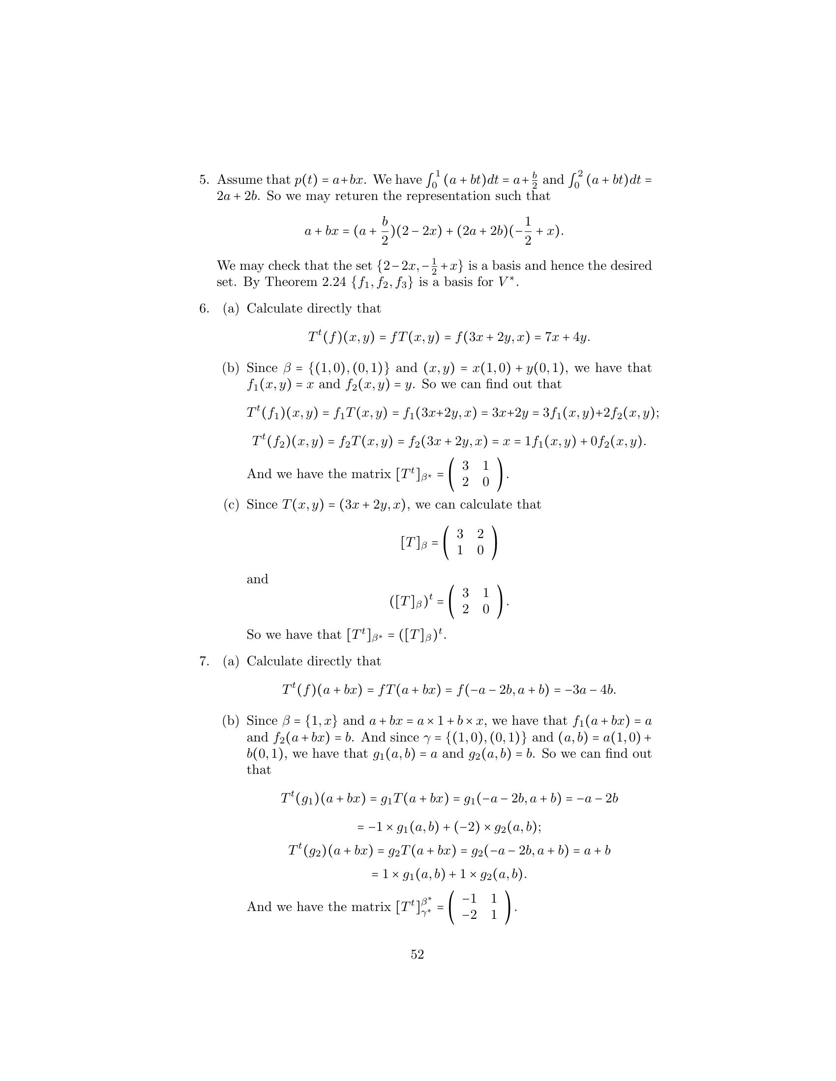 Solutions To Linear Algebra Stephen H Friedberg Fourth Edition Chapter 2