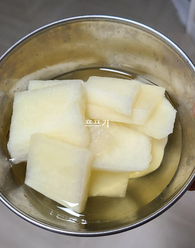  겨울밑반찬 무피클 만들기 안 끓여도됨