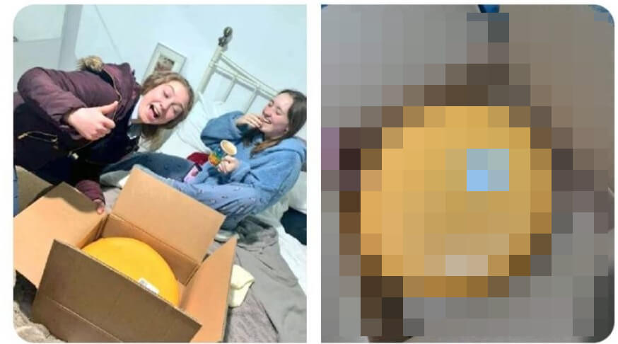 여동생이 받은 선물