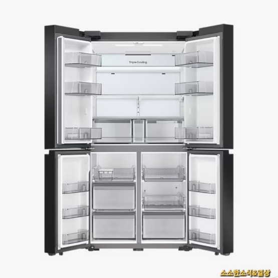 삼성 BESPOKE 냉장고 전체 오픈
