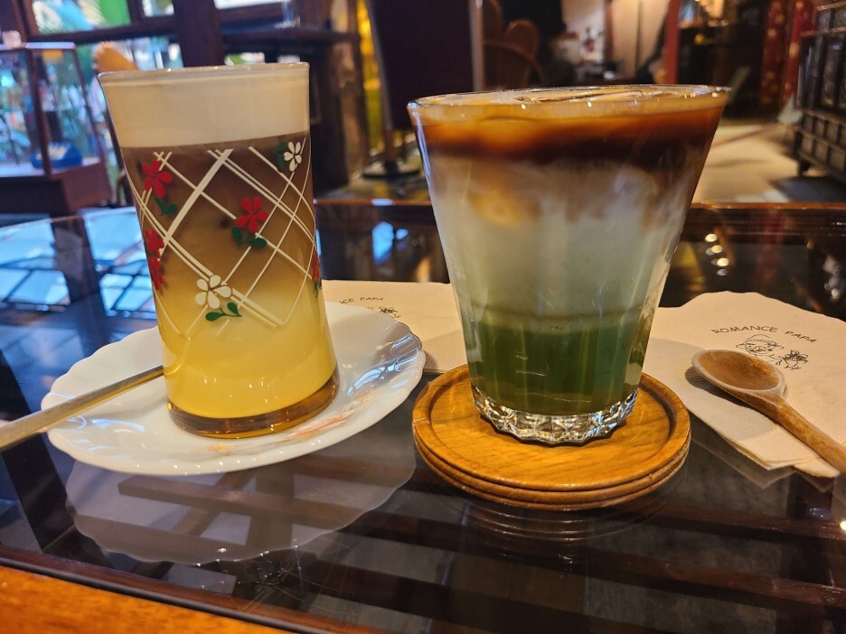 로맨스빠빠 음료