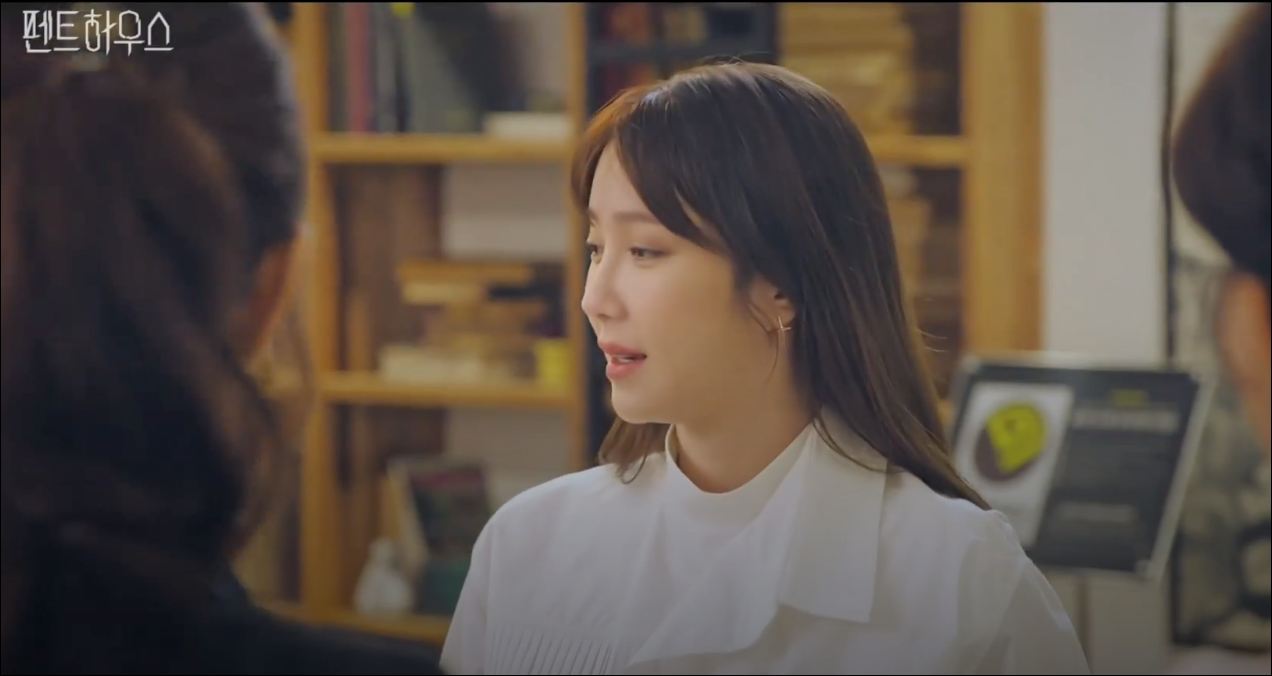  [TV속패션] 드라마 펜트하우스 16회 이지아 하얀색 셔츠 패션 정보 #펜트하우스 16회 이지아 CEDRIC CHARLIER 셔츠 패션