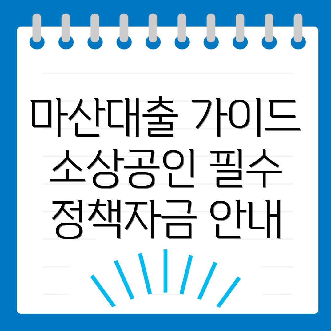 정책자금 대출