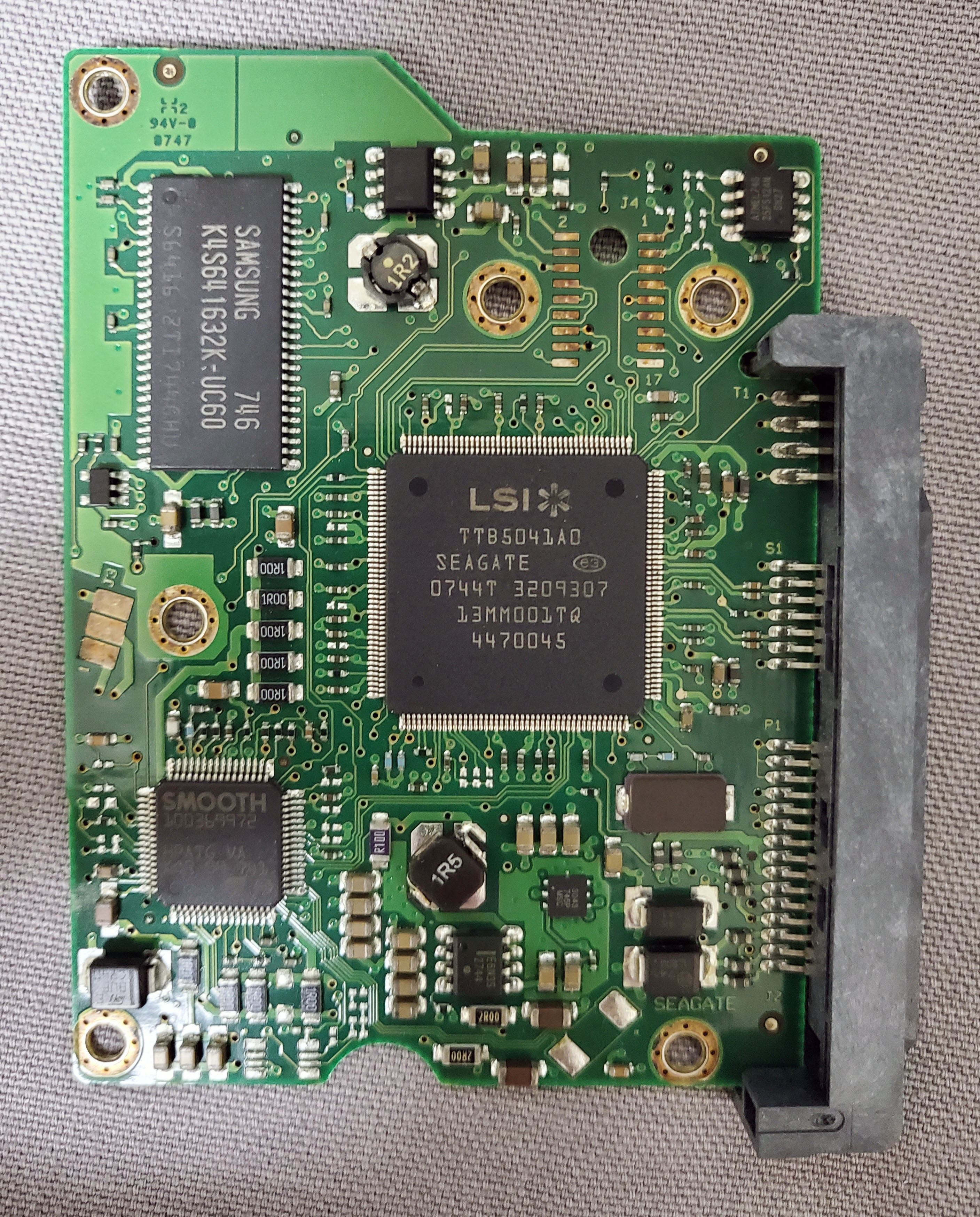 Seagate Barracuda 7200.10 250GB (ST3250310AS) PCB, 100468303 REV A