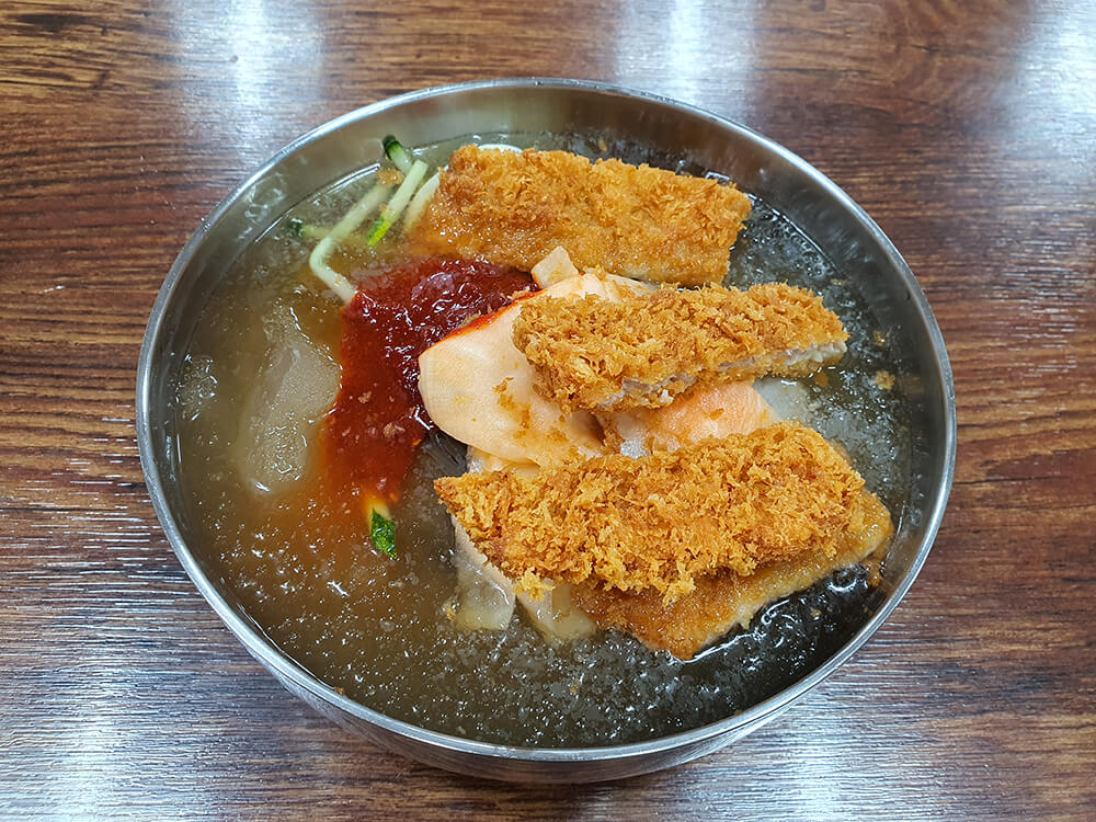  성남중앙칼국수 집에서 시원한 돈냉면 먹어본 후기
