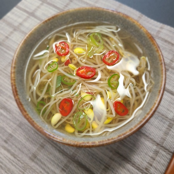  식당에서 먹는 콩나물국 맛의 비결 백종원 콩나물국