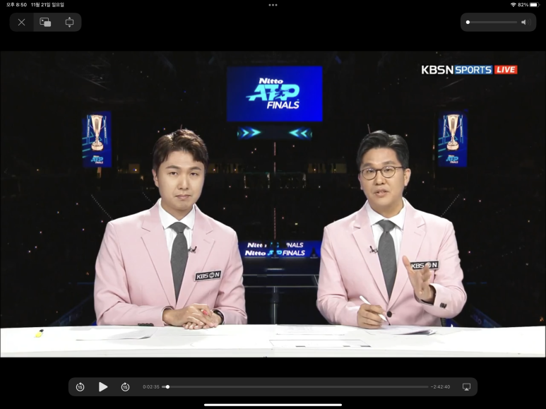 중계방송'을 마치며 '조코비치 중계방송'을 마치며 '조코비치