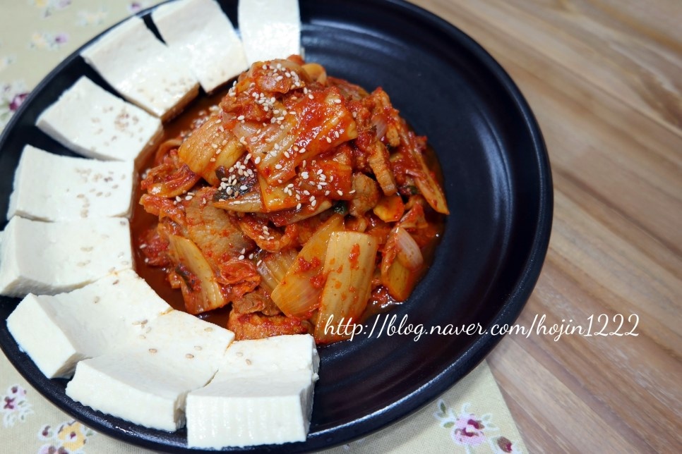 백종원 두부김치 레시피
