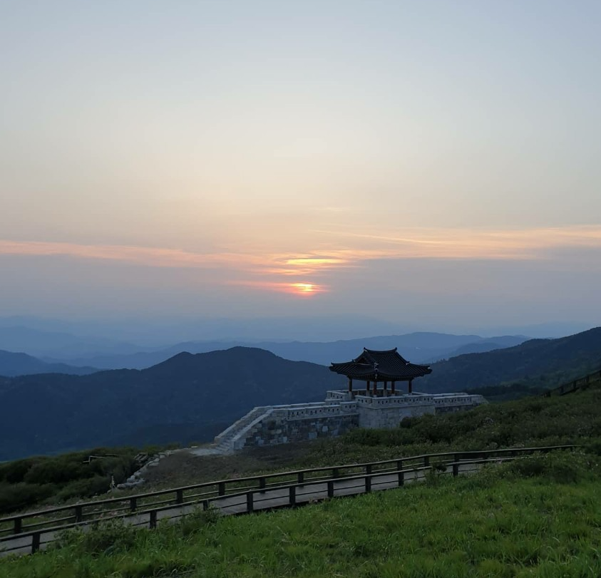 황매산 봄의 절정