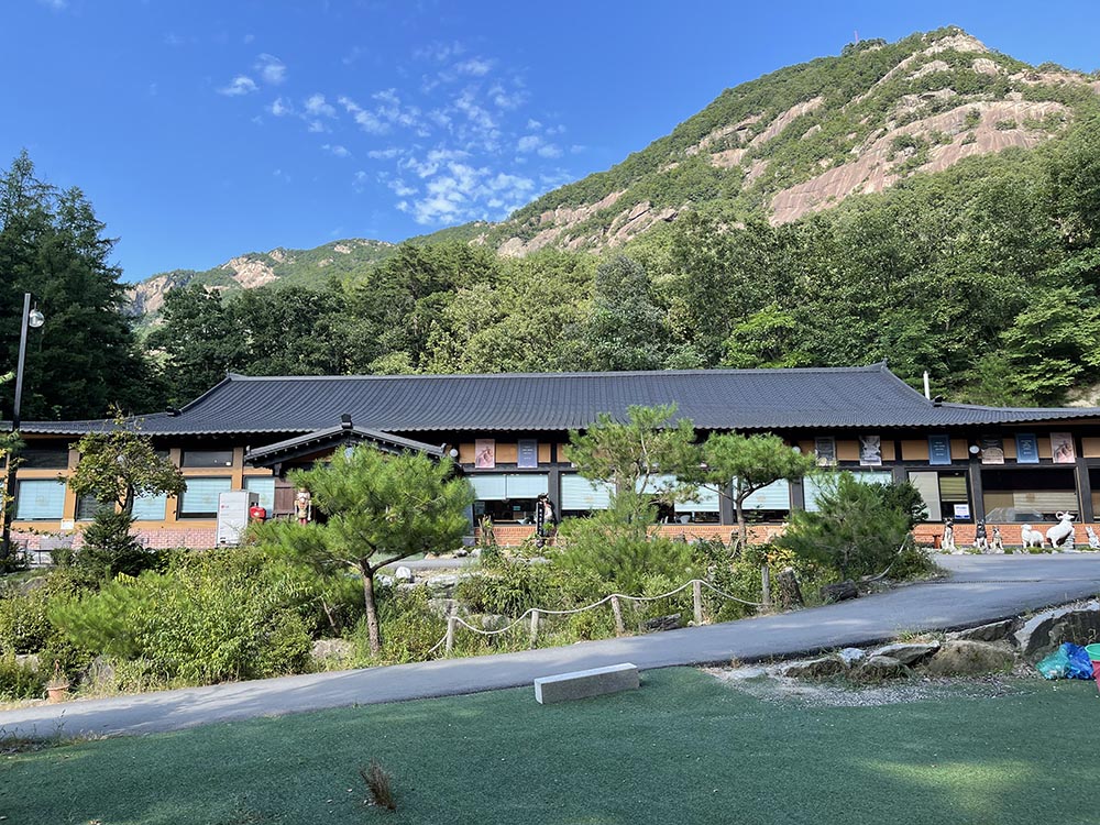 산정호수 빵명장 전경