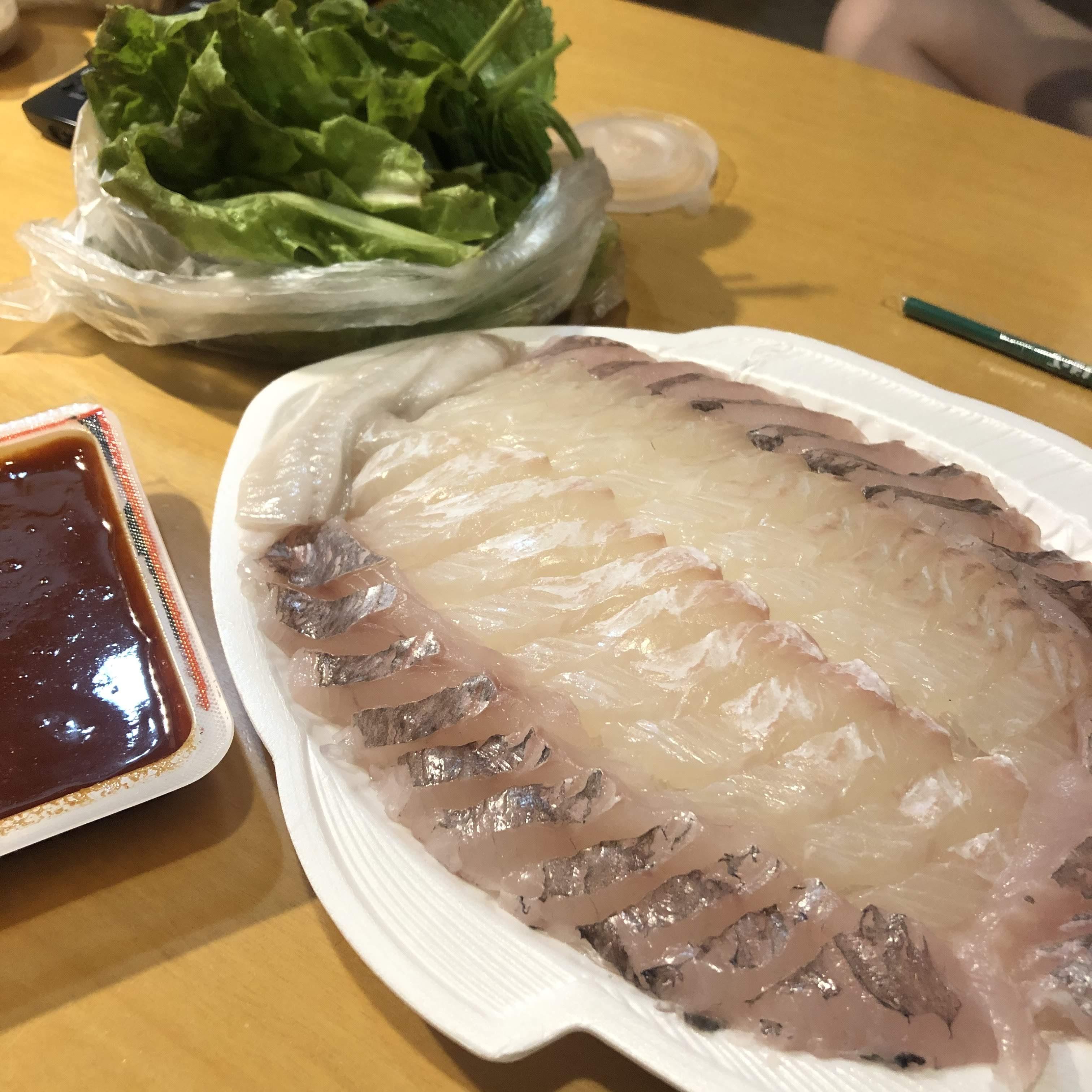  인천 송도 포장되는 셀프 횟집 : 회마실셀프수산