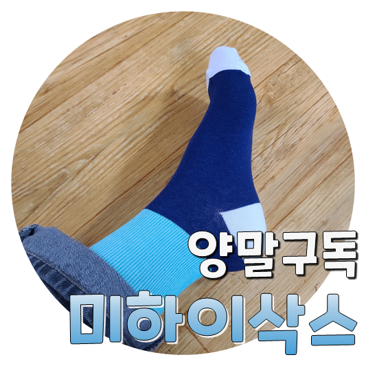  고민하고 싶지 않아 신청한, 미하이삭스 양말구독(3개월 후기)