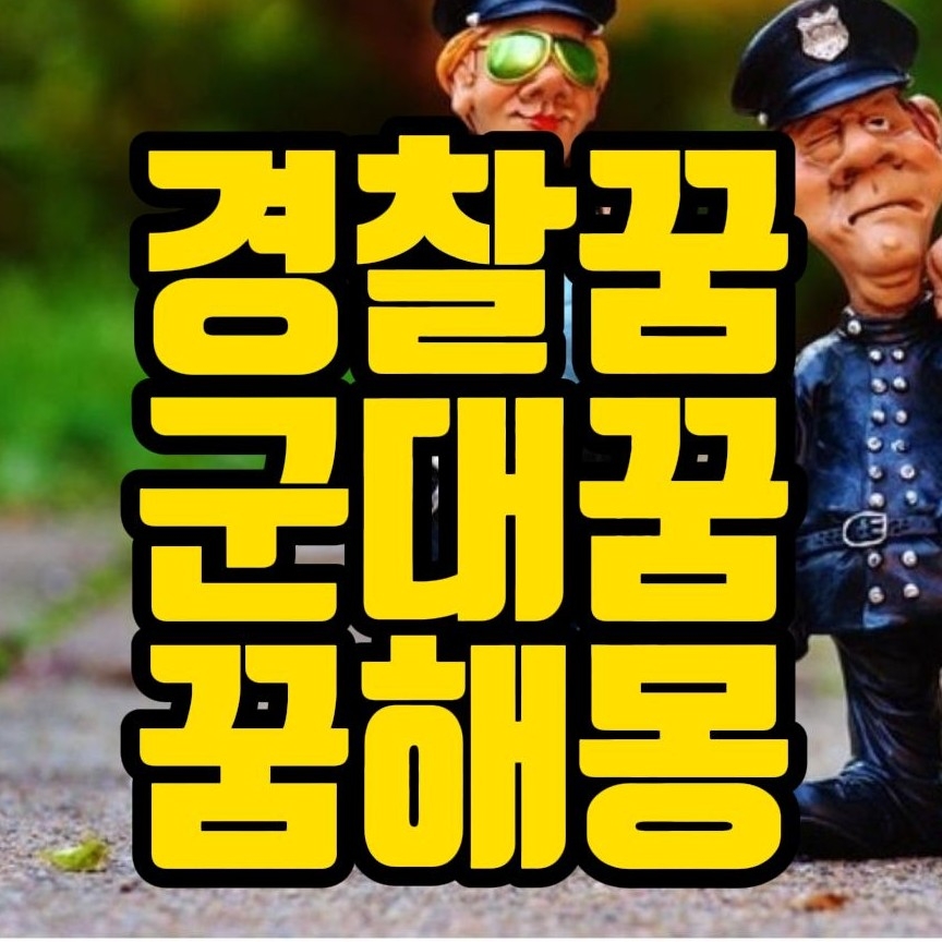  [꿈해몽] 경찰보는꿈, 형사가되는꿈, 수갑차는꿈, 군인보는꿈, 군대가는꿈, 경례하는꿈, 적을죽이는꿈, 총을잃어버리는꿈, 제대하는꿈 관련 꿈풀이